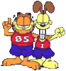 GIF animado (14123) Odie garfield