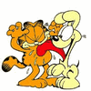 GIF animado (14127) Odie garfield