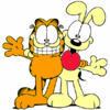 GIF animado (14129) Odie garfield