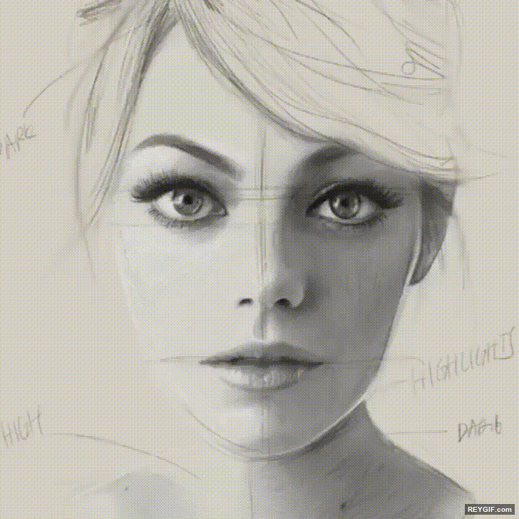 GIF animado (116477) Ojala tener el superpoder de hacer dibujos que cobren vida