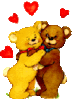 GIF animado (5410) Ositos peluche enamorados