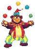 GIF animado (10251) Oso de circo