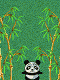 GIF animado (10306) Oso panda romantico