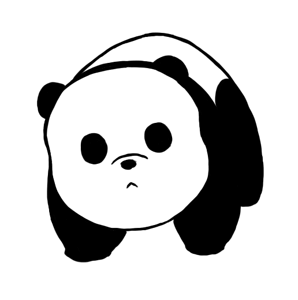 GIF animado (10310) Oso panda triste