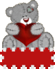 GIF animado (5458) Oso peluche amoroso