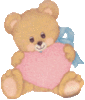 GIF animado (5503) Oso peluche romantico
