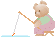 GIF animado (10262) Oso pescando