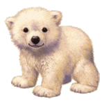 GIF animado (10397) Oso polar peluche