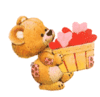 GIF animado (2303) Oso romantico