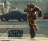 GIF animado (12386) Oso street dance