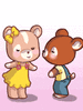 GIF animado (10266) Osos enamorados