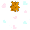 GIF animado (2320) Osos enamorados