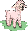 GIF animado (9835) Oveja bebe