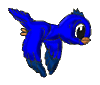 GIF animado (7157) Pajaro azul