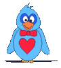 GIF animado (2347) Pajaro enamorado
