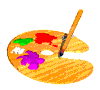 GIF animado (11923) Paleta de pintor