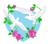 GIF animado (2378) Palomas romanticas