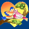 GIF animado (2380) Palomas romanticas