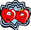 GIF animado (4009) Par corazones