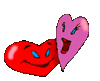 GIF animado (4011) Par corazones