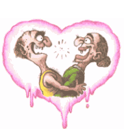 Imagen GIF de Pareja besandose animado