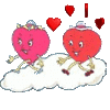 GIF animado (4028) Pareja corazones
