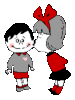 GIF animado (5274) Pareja ninos