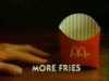 GIF animado (1449) Patatas fritas mcdonald s
