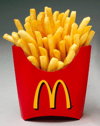 Imagen GIF de Patatas fritas mcdonald s animado