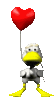 GIF animado (2392) Patito romantico