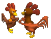 GIF animado (7061) Pelea gallos