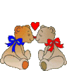 GIF animado (5562) Peluches enamorados
