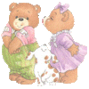 GIF animado (5563) Peluches enamorados
