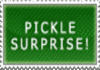GIF animado (235) Pepinillo sorpresa en un sello