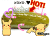 GIF animado (239) Pepinillo y pikachu