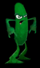 GIF animado (1710) Pepino malvado