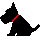 GIF animado (10770) Perro con collar