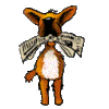 GIF animado (10998) Perro con el periodico