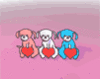 GIF animado (11058) Perros y corazones