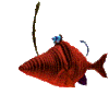 GIF animado (6374) Pez feo
