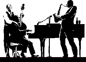 GIF animado (13080) Pianista big band