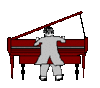 GIF animado (13082) Pianista habilidoso