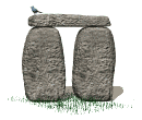 GIF animado (11766) Piedras de stonehenge