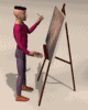 GIF animado (11938) Pintor