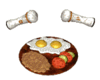 GIF animado (1378) Plato con comida