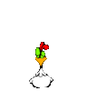 GIF animado (7419) Pollo