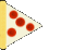 GIF animado (1266) Porcion de pizza