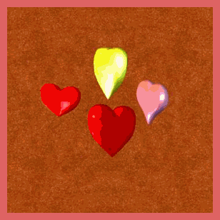 GIF animado (4057) Postal animada corazones