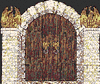GIF animado (11659) Puerta antigua
