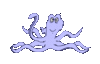 GIF animado (6076) Pulpo divertido